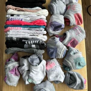 34 Pair Name Brand Sock Bundle !